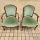 Pair of armchairs Louis XV period, stamped Baudin