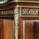 Mahogany Showcase, Transition Louis XV Louis XVI style – 1900