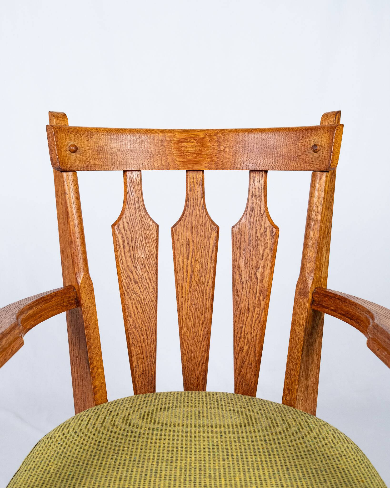 Set of 6 Guillerme and Chambron chairs for Your Home, France, 1950s