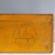 Ancient rice starch wooden case trunk W. Paterson, france