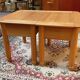 Vintage bedside tables from Maison Regain, 1980s, stamped.