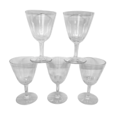 Set de 5 verres à vin
