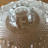 Bonbonnière avec couvercle en verre taillé