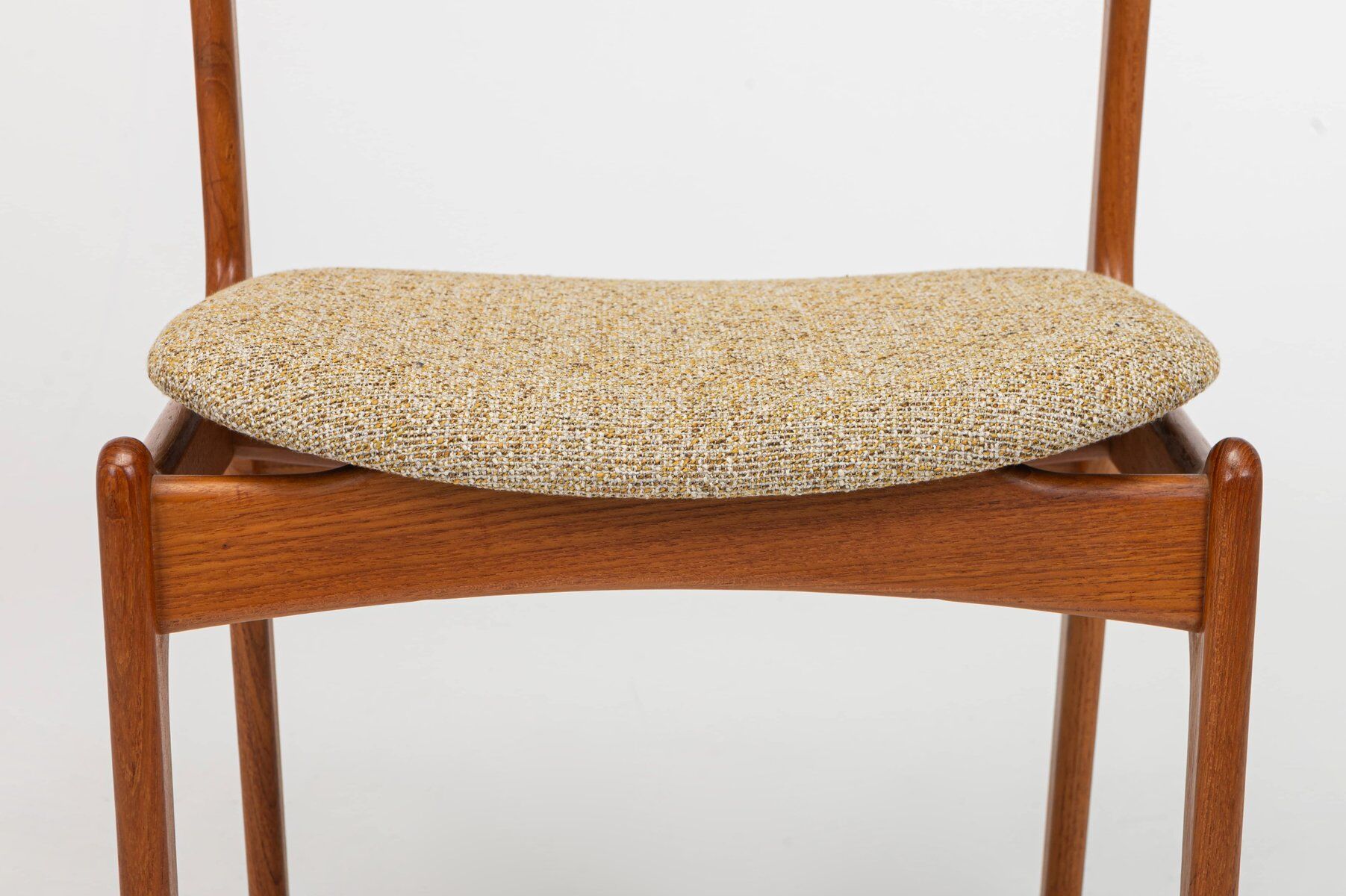 Model 49 dining chairs by Erik Buch for Odense Maskinnedkeri, Denmark, 1960s, set of 10