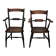 Pair of Antique Oxford Chairs, Windsor, Lath Back, Armchair, Elm, 19thc