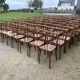 Set of 50 Baumann bistro chairs