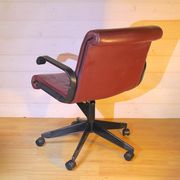Paire de fauteuil cuir Par Richard Sapper pour Knoll