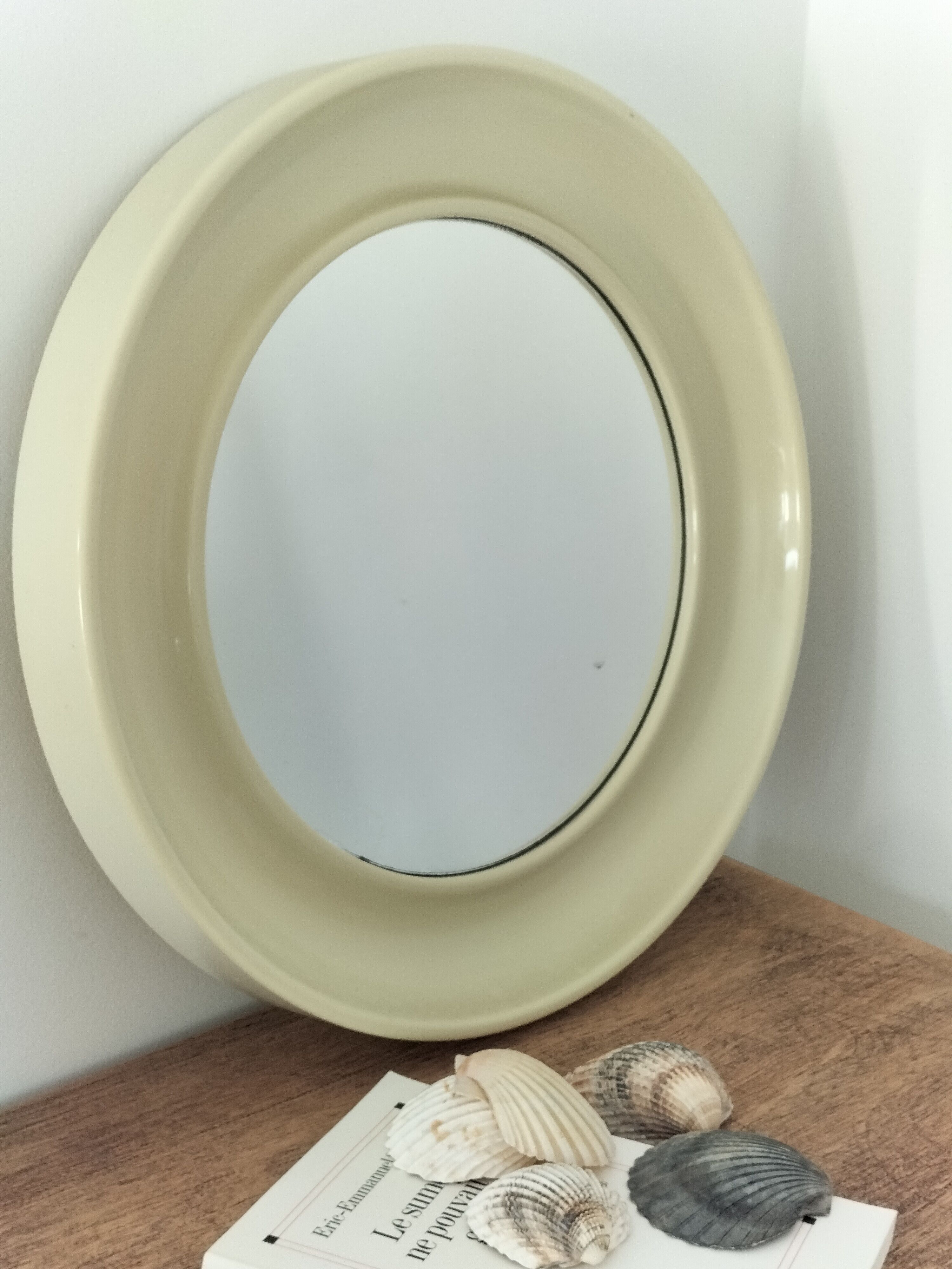 Round mirror Collezione SALC Cantù italy