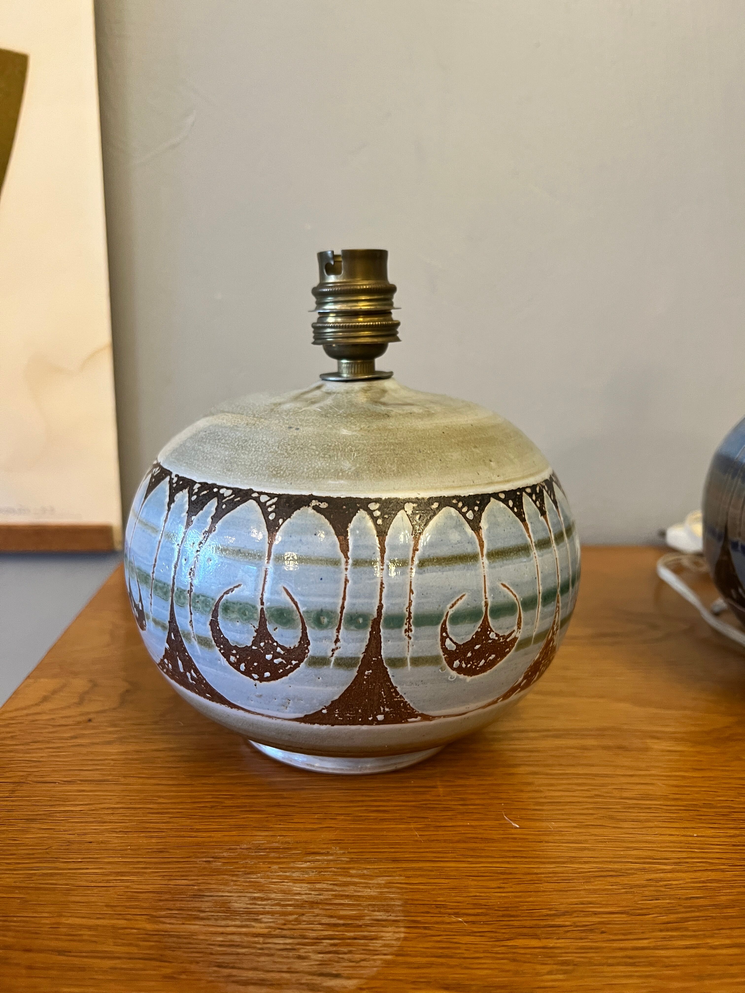 BHV - Roland Moreau ceramic lamp