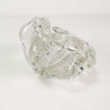 Glass organic ashtray, Sweden, 1960s