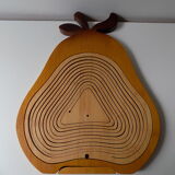 Wooden storage basket (pear shape)