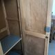 Verdigris two-door wardrobe