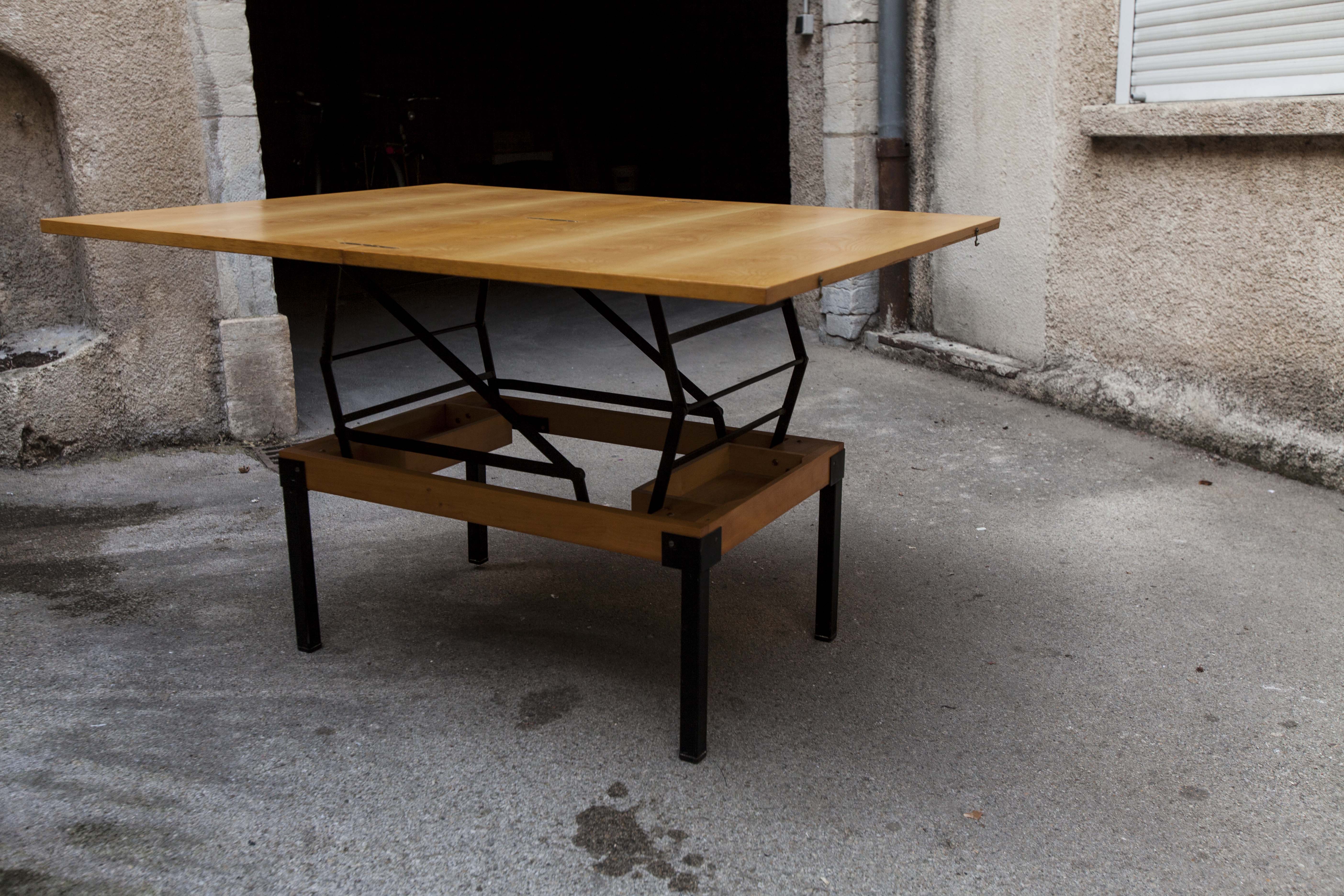 Table convertible high low 60's