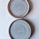 6 stoneware plates from Ratilly / J&N Pierlot / Puisaye