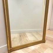 Golden mirror in Louis-Philippe style - 96 x 60 cm