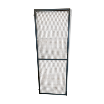 Old mesh factory door