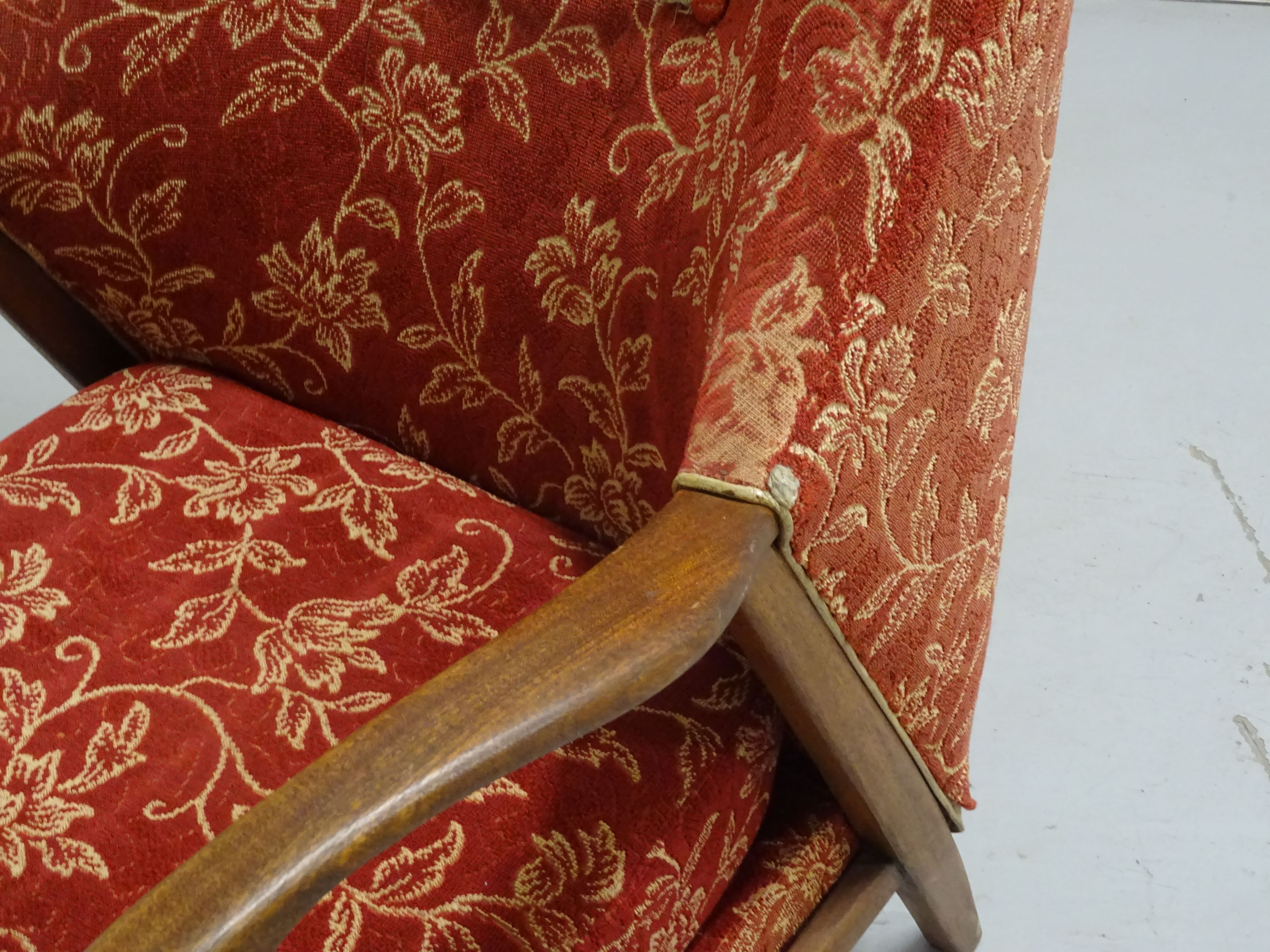 Pair of danish armchairs, 1940s