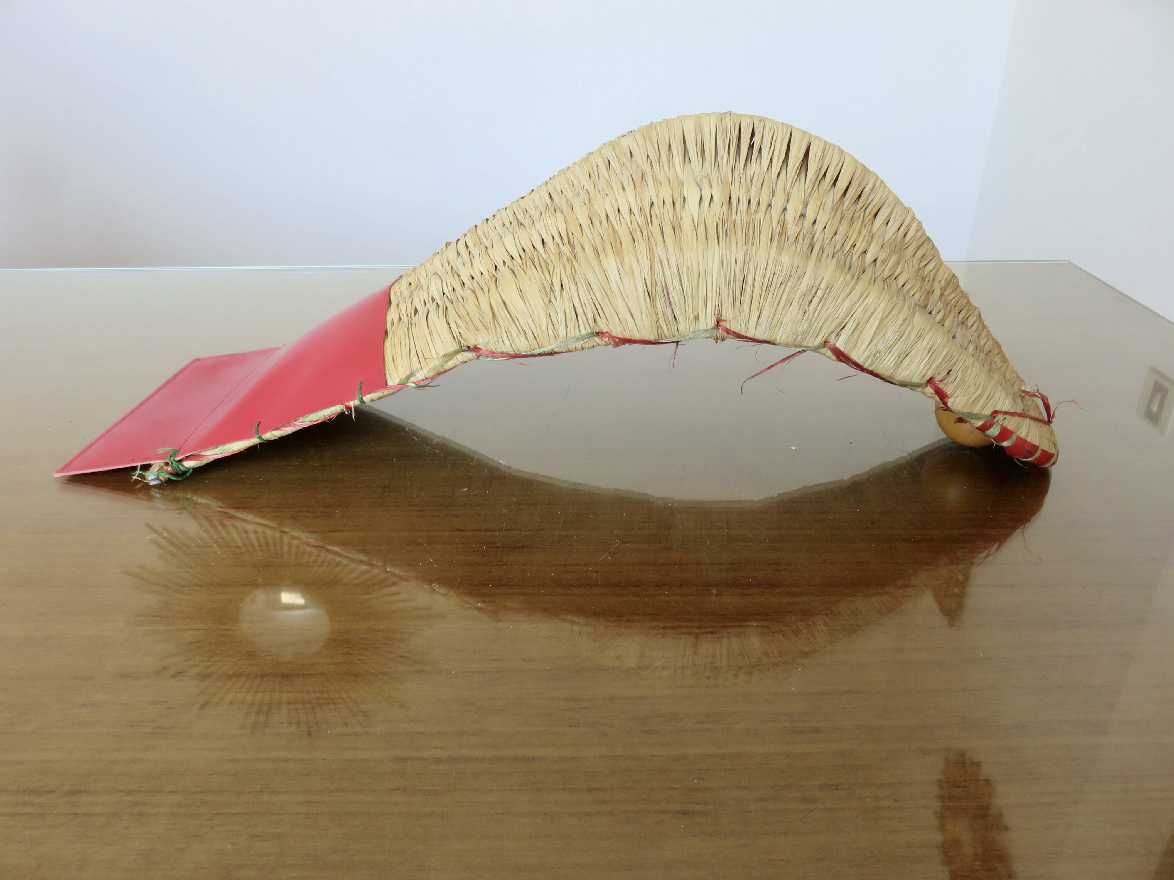 Chistera decoration Basque Country 60s