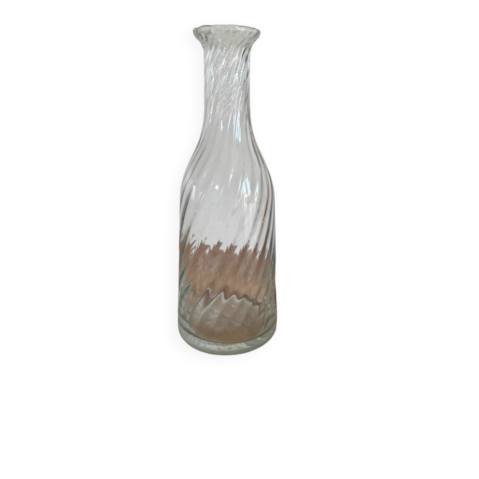 Vintage transparent carafe