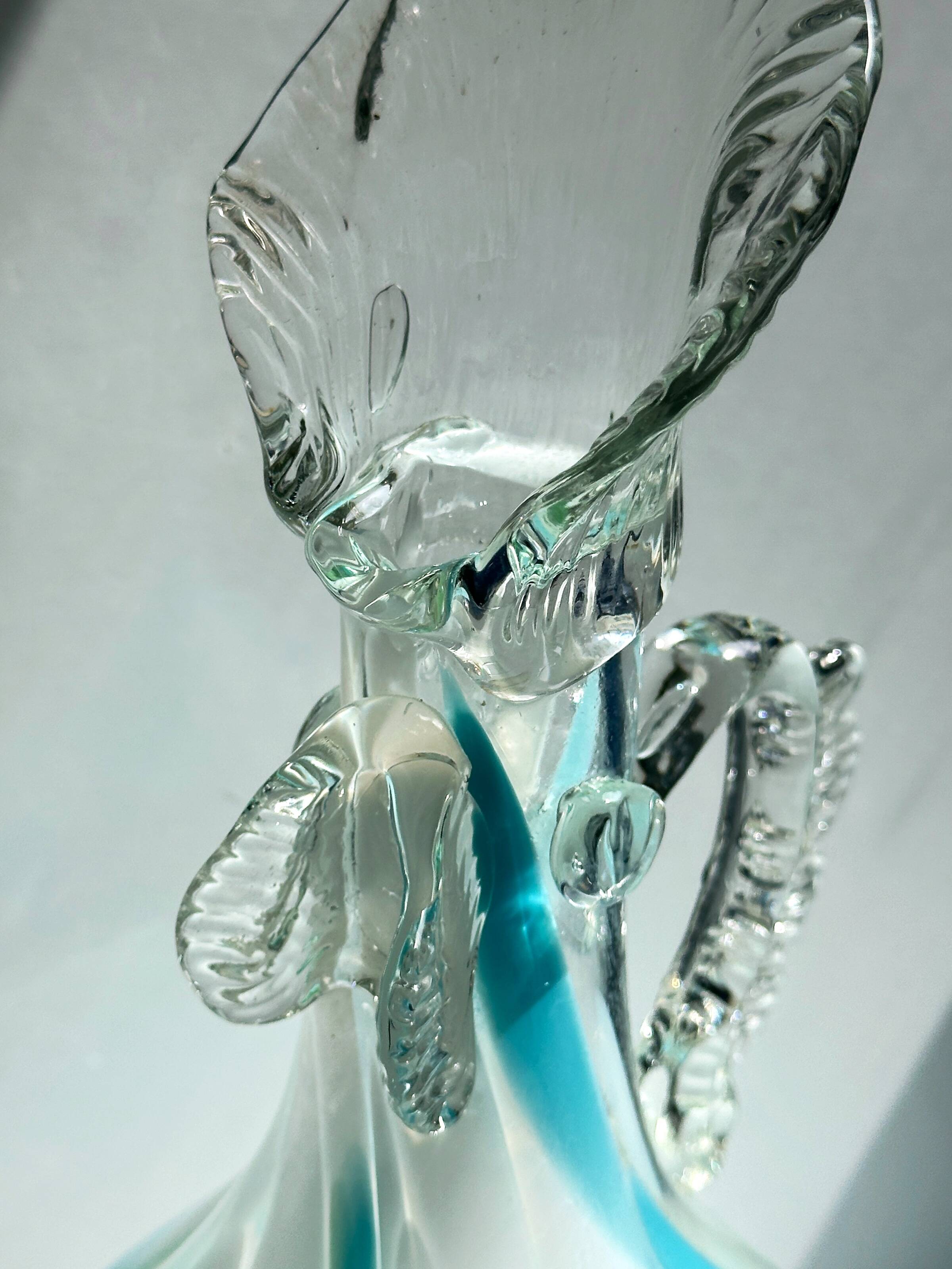 Mid Century Murano Vase Chicken - 1970s