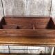 Organisateur De Bureau Bois & Laiton Rangement Style Marine Vintage