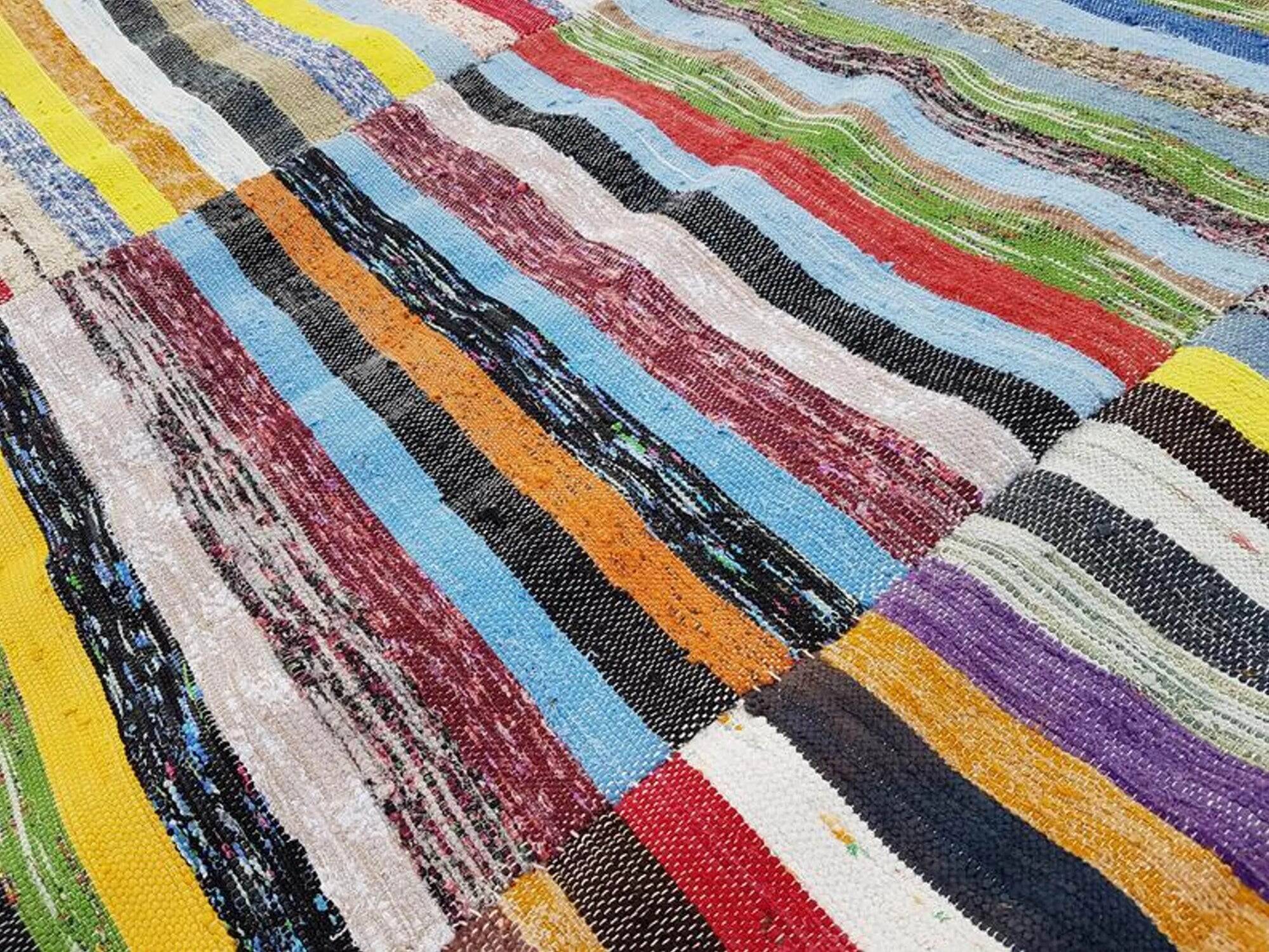 Kilim turc vintage tissé main