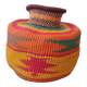 Panier Bolga panier décoratif africain Multicolore