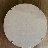 Round mirror tray scoubidou 50s/60s