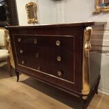 Chest of drawers swan neck