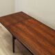 Rosewood table, Danish design, 1960s, designer: Henning Kjaernulf, manufact