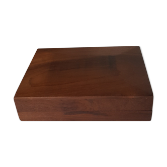 Boîte coffret en teck massif