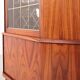 Danish rosewood corner display cabinet, 1960s