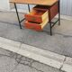 Vintage wood and metal desk