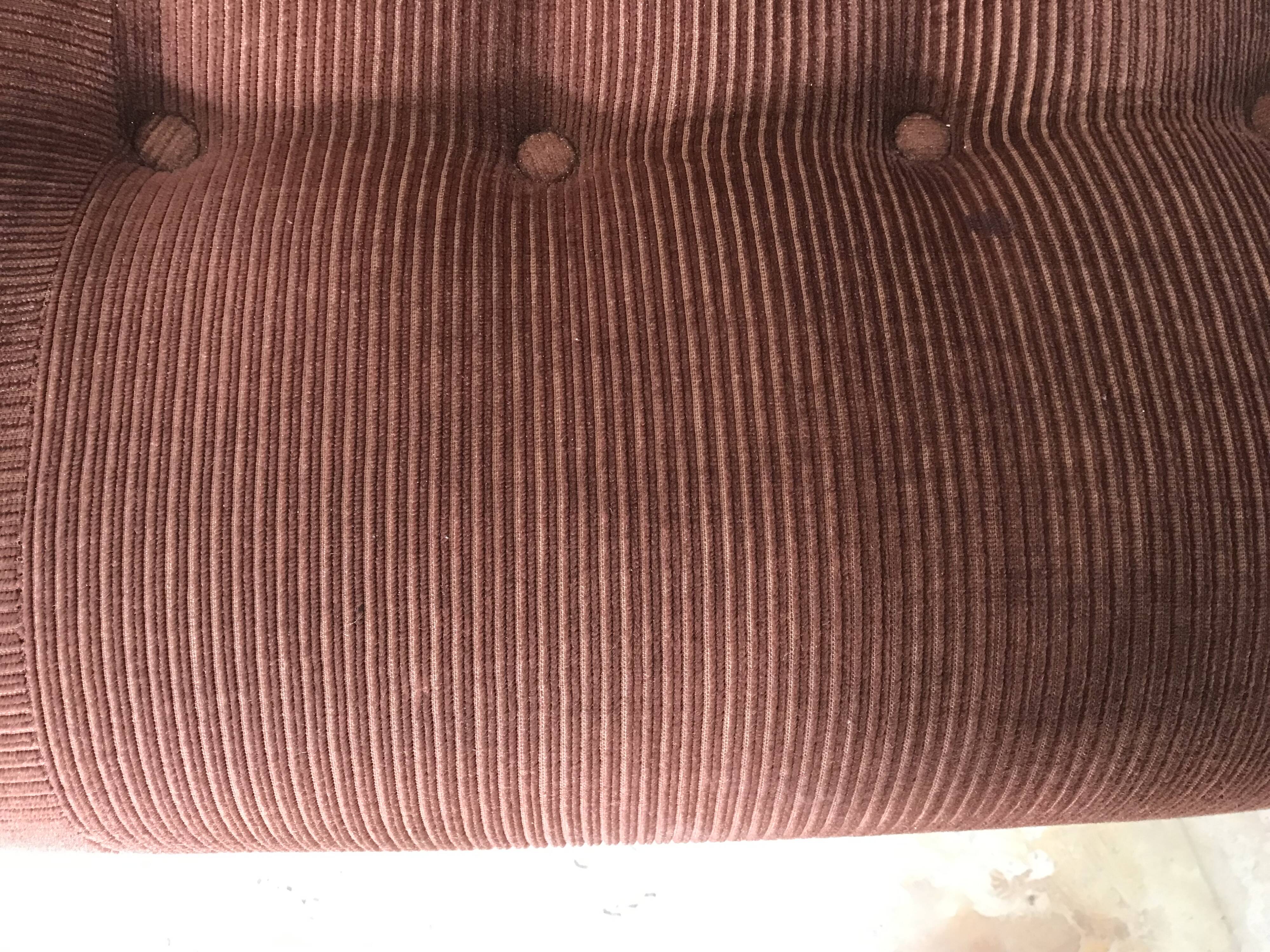 Vintage corduroy armchair 1970s