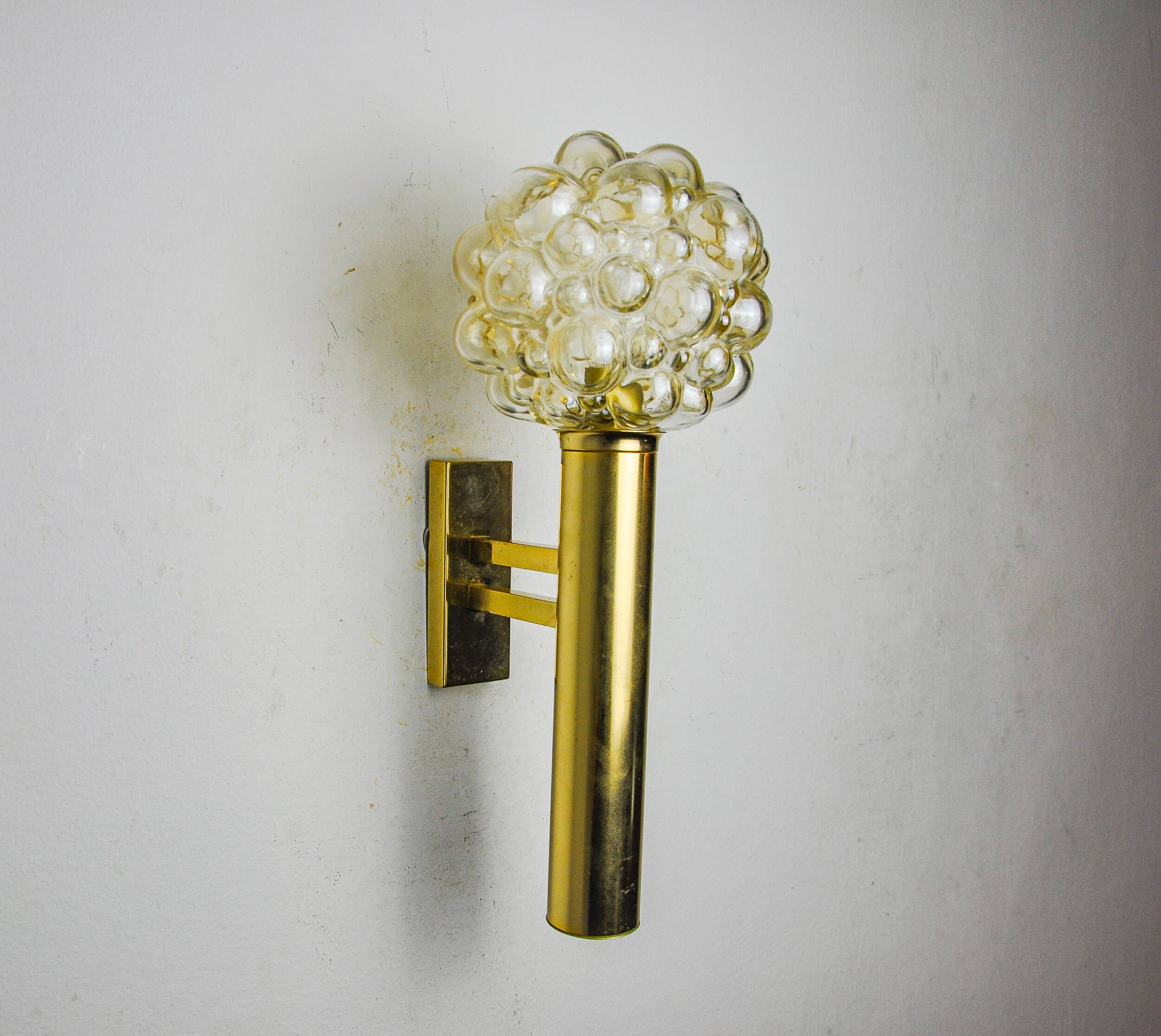 Bubbles Wall Lamp by Helena Tynell for Limburg, Germany, 1970s