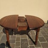 Old Louis Philippe-style table with clamshells