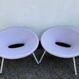 Paire de chaises Ploof de Philippe Starck pour Kartell