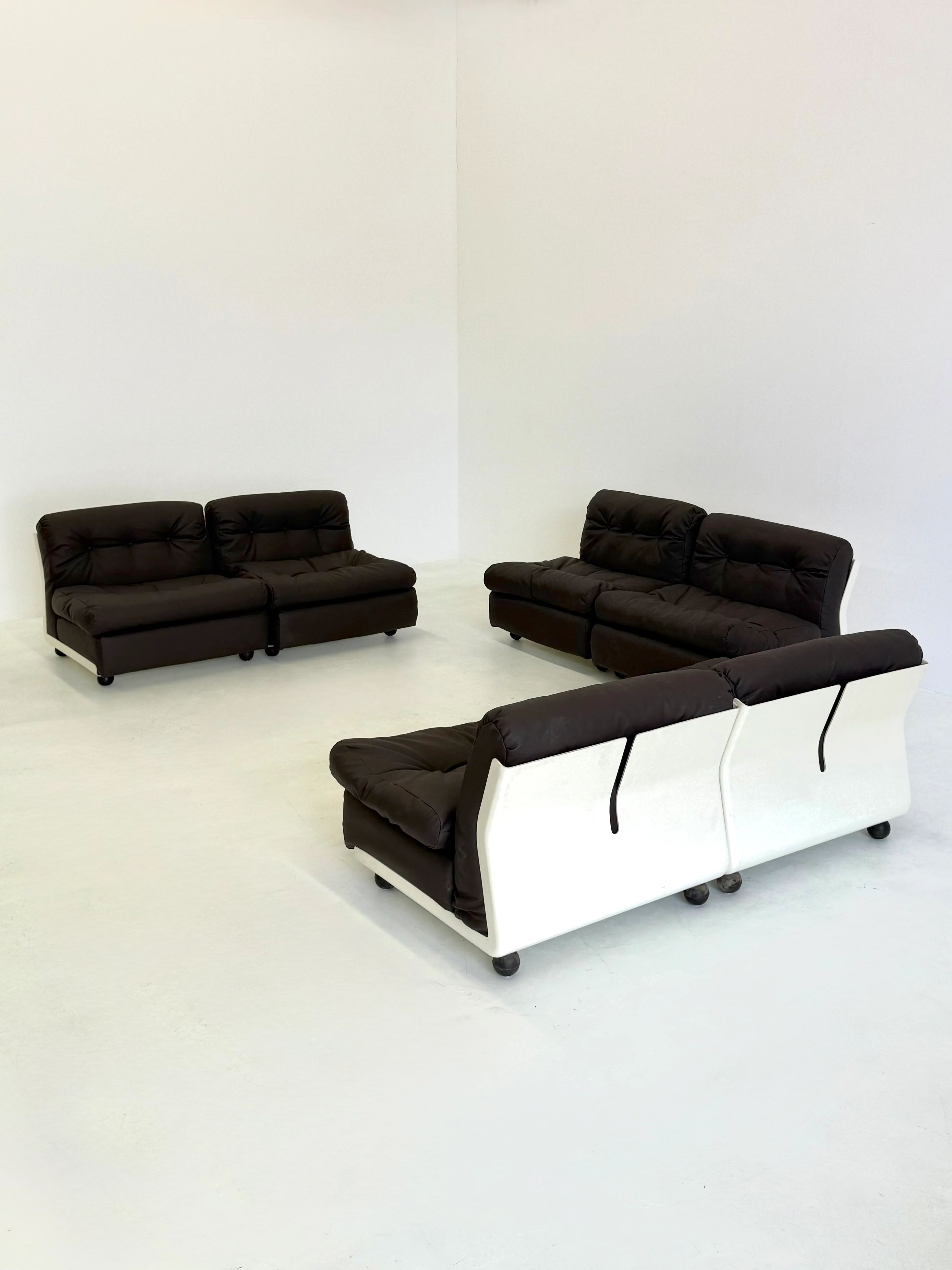 Fauteuils Amanta par Mario Bellini pour C&B Italia