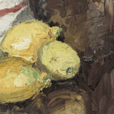 Still life with lemons