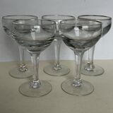 5 glasses of bistro wine