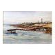 André Duculty (1912-1990) Watercolor on paper "Kérity, Penmarc'h, Finistère" Signed lower right