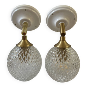 paire d’appliques vintage