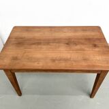 Solid walnut desk, 1950