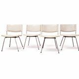 Danish Pedestal Dining Table and 4 Badminton Chairs by Nanna Ditzel for Kolds Savvaerk, 19