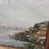 Table - Oil on canvas - Marine