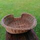 Wicker basket for dogs or cats vintage handmade