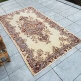 Decorative Turkish Area Vintage Rug skusku835
