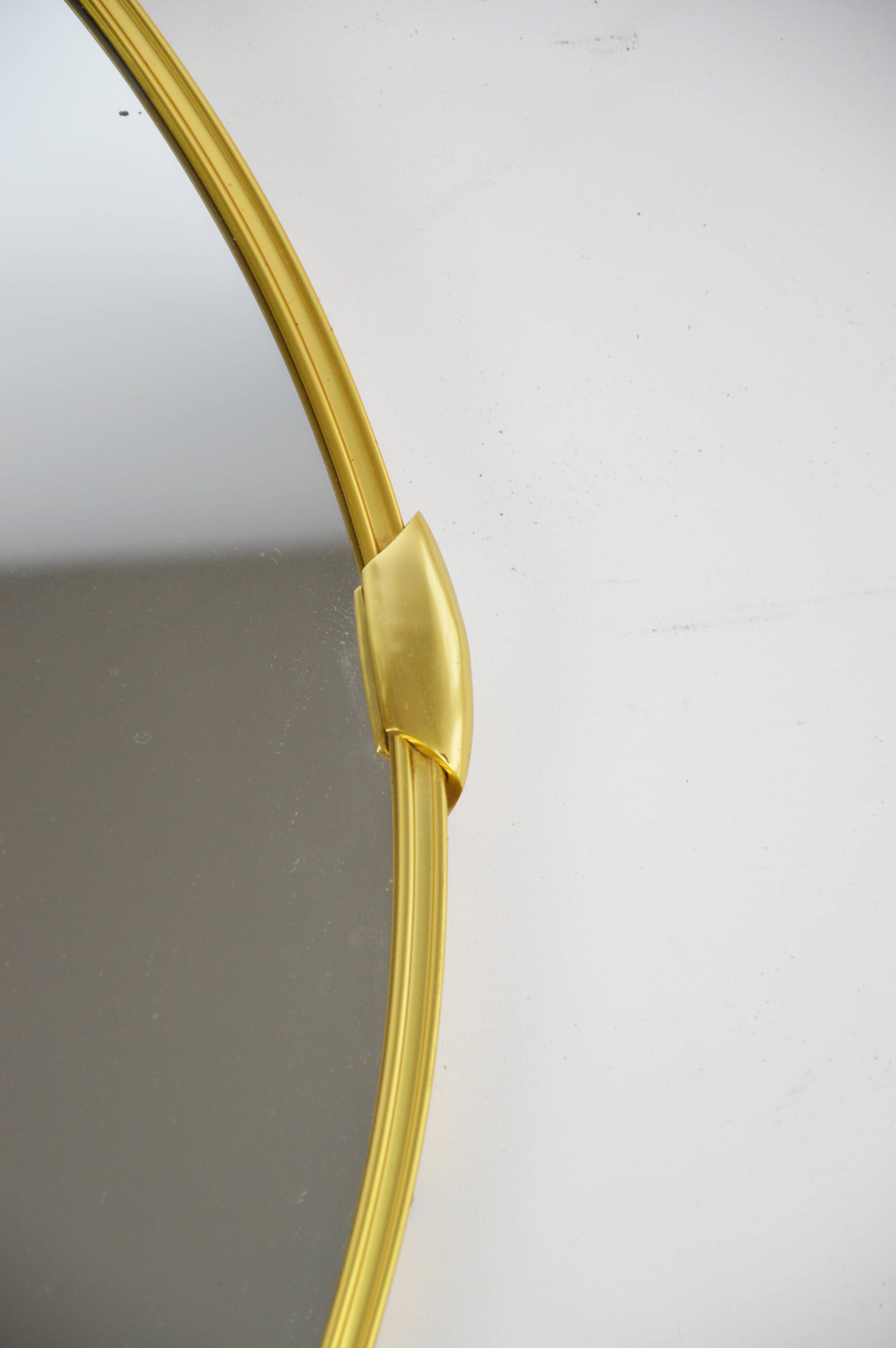 Mirror in a gold frame, 1970s