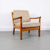 Vintage teak lounge chair by Juul Kristensen, 1960s