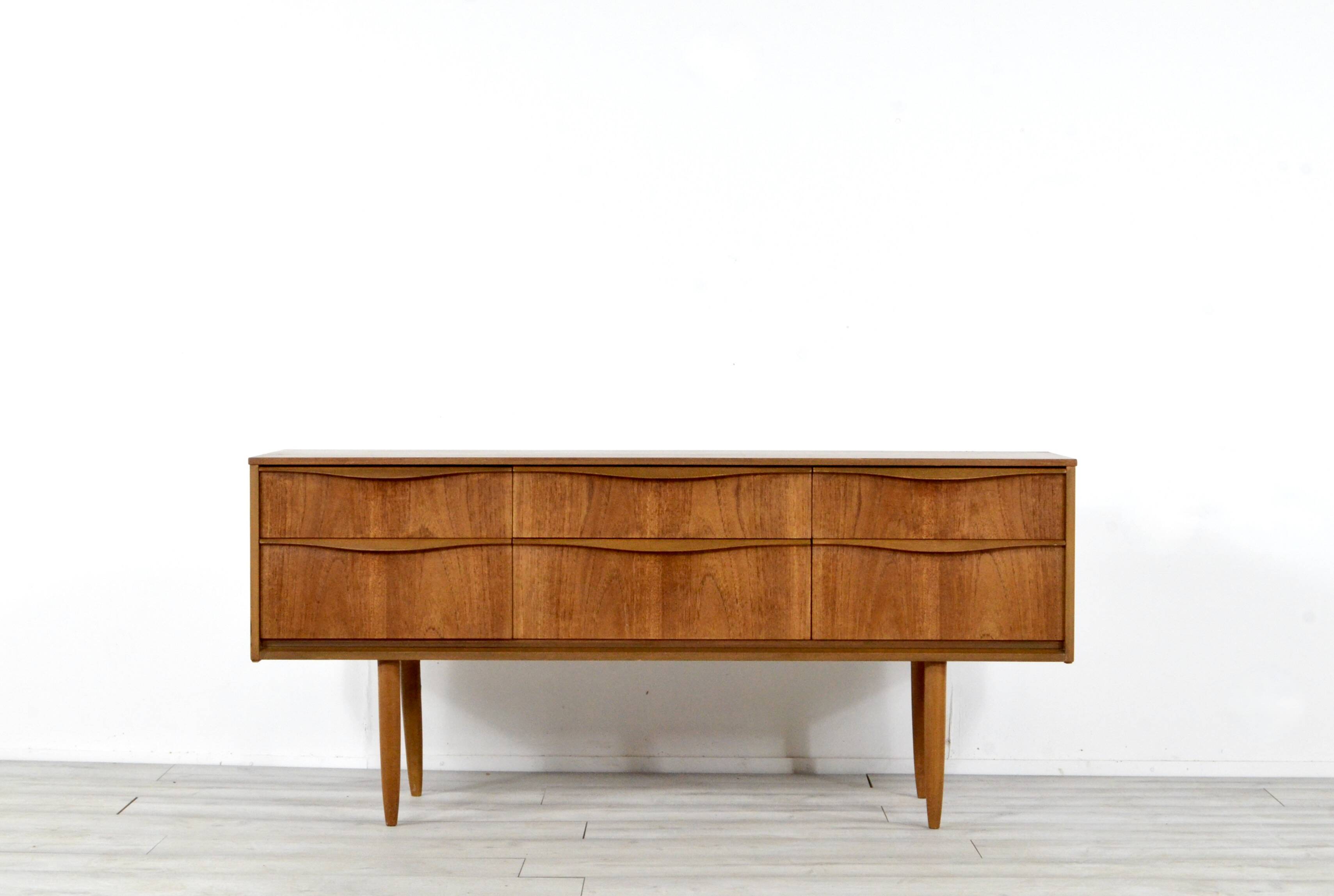 Vintage 'Austinsuite' Teak Dressing Table /Drawers/ Sideboard. Delivery. Midcentury/ Danish Style.